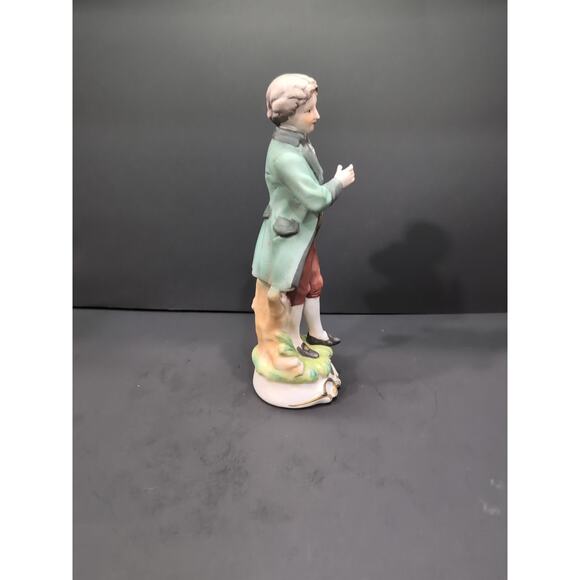 Capodimonte Young Man With Violin Figurine, Porcelain Figurine, Musician Decor‎ - Picture 2 of 9